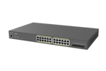 ECS1528FP - Cloud Managed Switch 24-port GbE + 4xSFP+, PoE af/at budget 410W, L2+