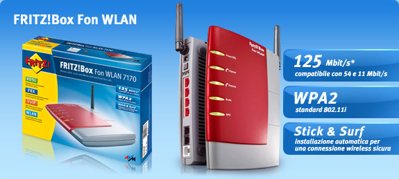 Immagine FRITZ!Box Fon WLAN 7170 Immagine FRITZ!Box Fon WLAN 7170